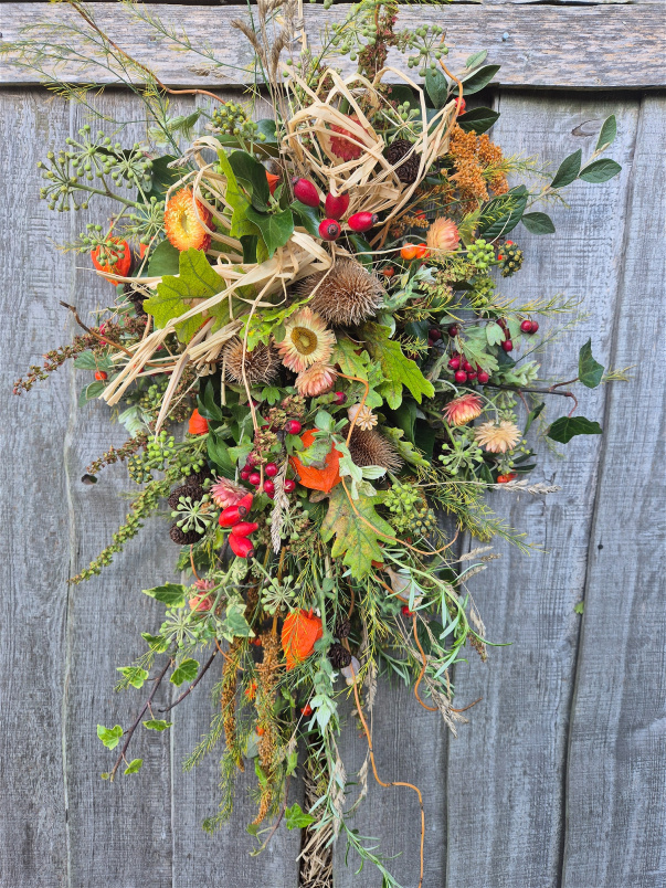 Flower Kits | Rustic Foraged Swag - Workshop in a box