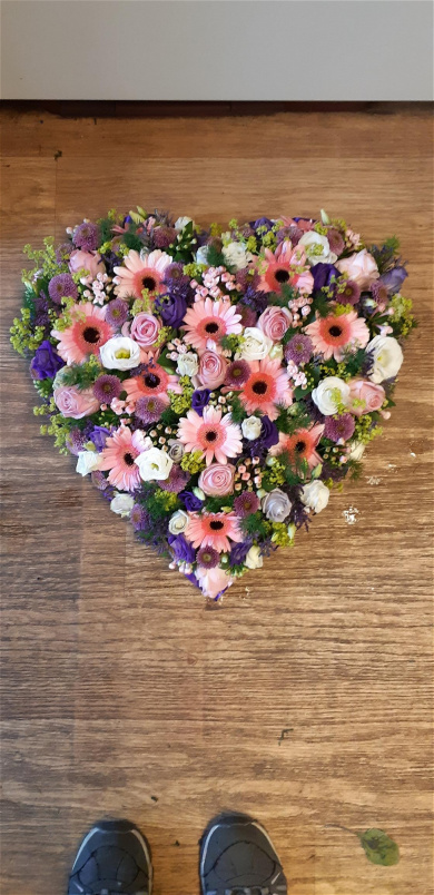 Funeral and Sympathy Flowers  | Funeral Hearts | Radiance Heart Tribute