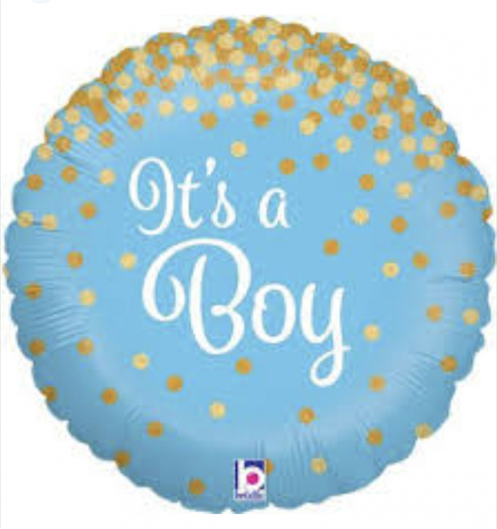 Gift Selection | New Baby | Same Day Delivery/Collection | Upsell gifts | Baby Boy Balloon