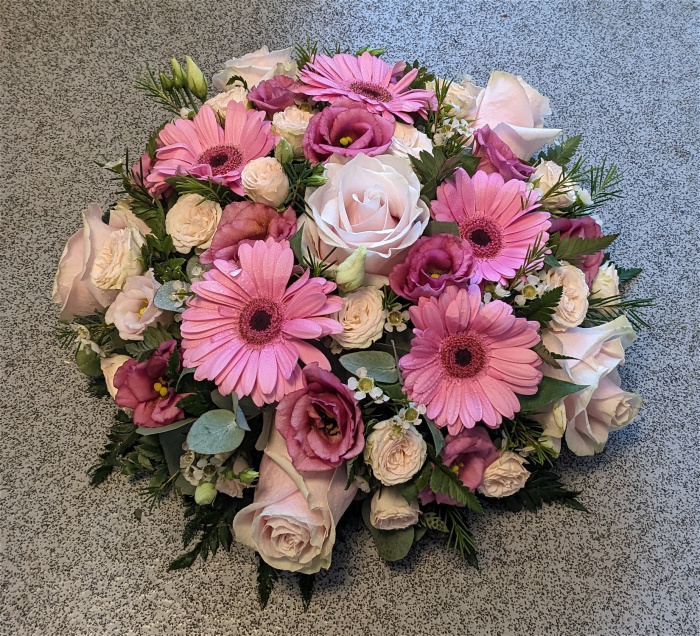 Funeral and Sympathy Flowers  | Funeral Posies | Pretty Pink Posy