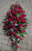 Casket Sprays | Funeral and Sympathy Flowers  | Red Rose Casket Spray