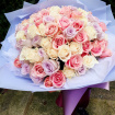 BOUQUETS | Valentines Day | 100 Pretty Pastel Roses