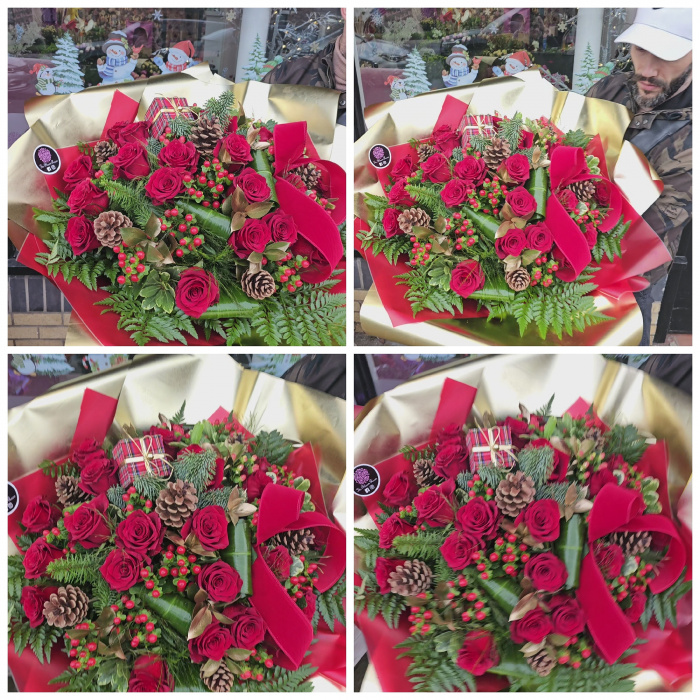 BOUQUETS | CHRISTMAS 2025 | Roses and Berries