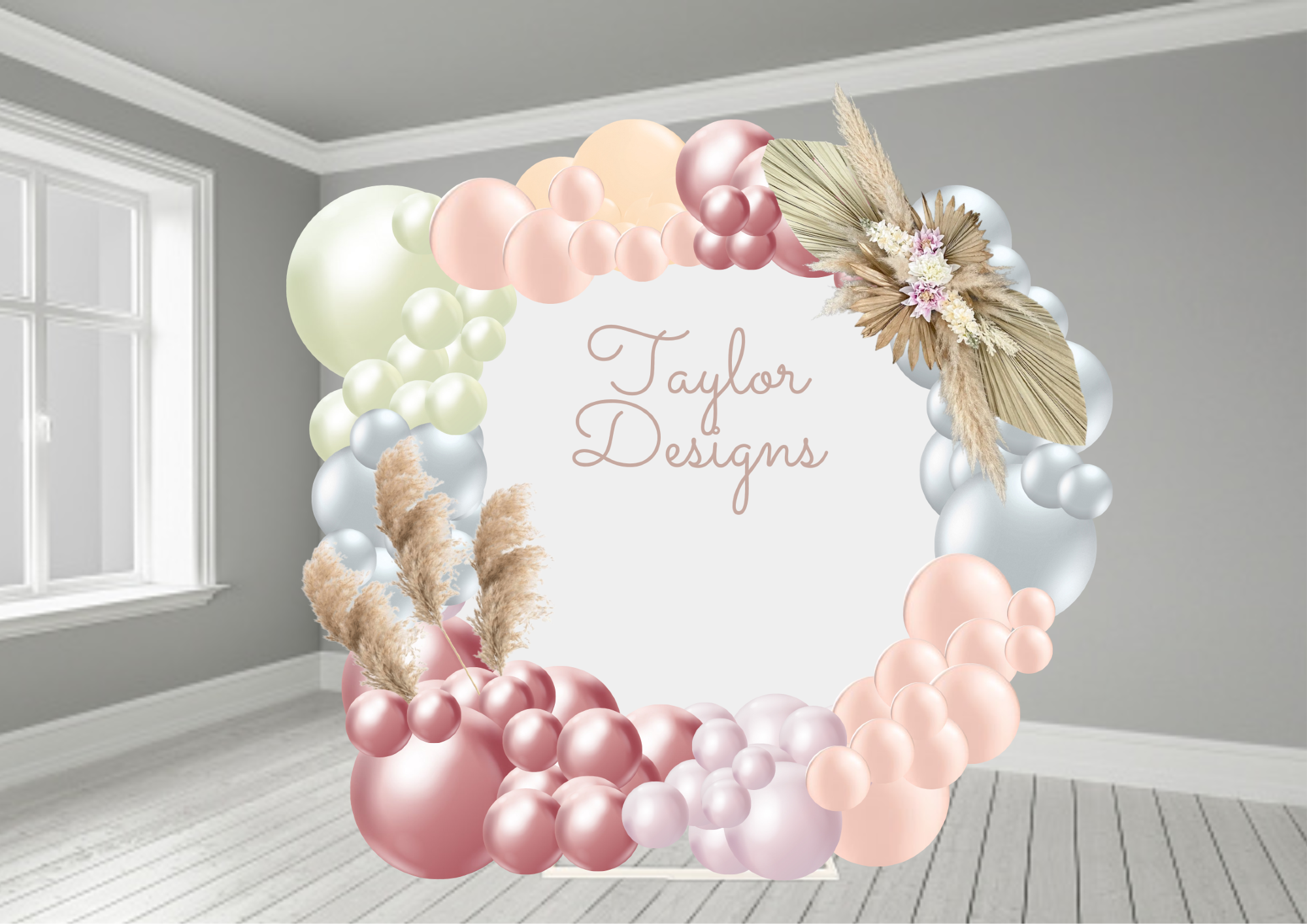 Taylor Designs | Woking | Virtual Balloon set up