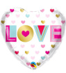 Balloons | Upsell gifts | Valentines Day flowers & balloons | Love heart 18” balloon.