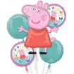 Balloons | Peppa pig helium Balloon bouquet