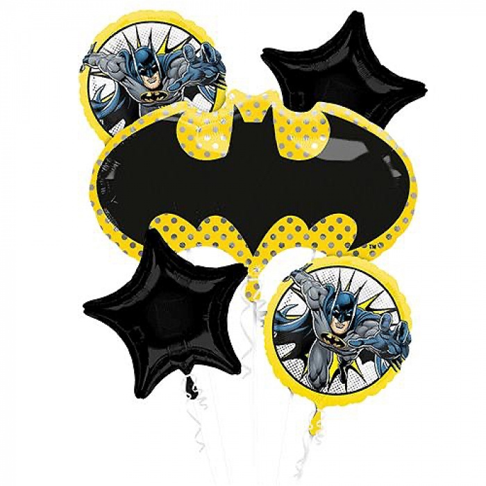 Balloons | Batman helium Balloon bouquet