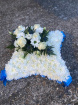 Funeral & sympathy | Based cushion tribute