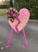 Funeral & sympathy | Free standing broken heart tribute