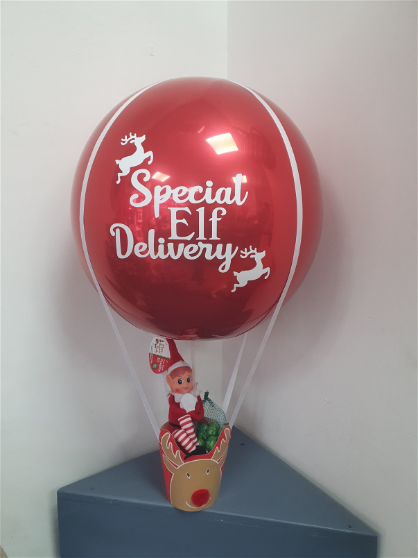 Naughty Elf | Hot air Balloon Elf
