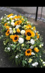 Funeral Collection | Sunflower Coffin Spray