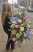 Funeral Collection | Summer Time Pastels Coffin Spray