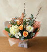 Autumn | Autumn Peach & Cashmere Bouquet | Peach & White Flower Delivery