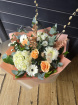 Autumn | Autumn Peach & Cashmere Bouquet | Peach & White Flower Delivery