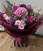 Bouquets | Enchanting Magenta and Pink Hydrangea Bouquets - A Hand-Tied Luxury