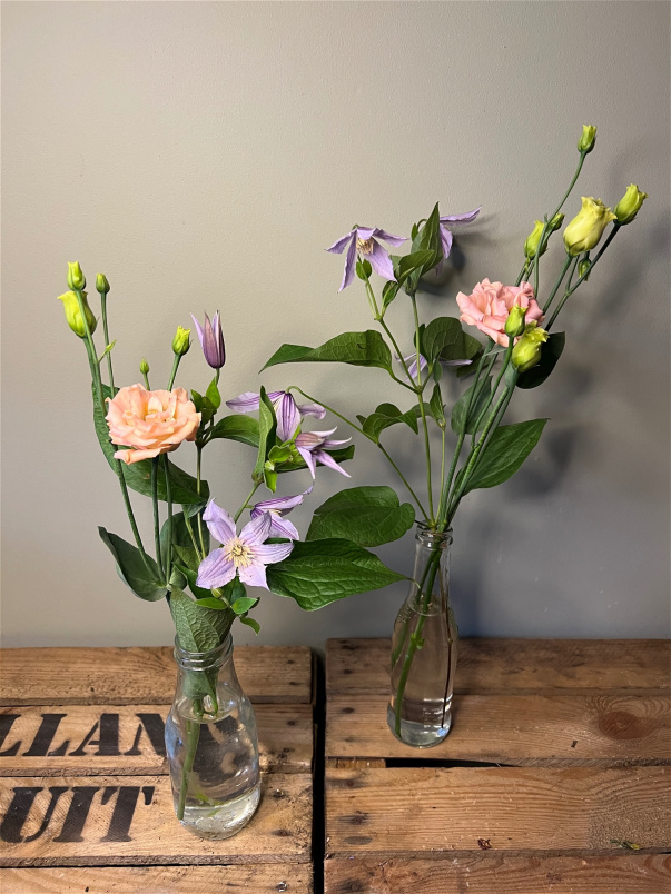 Pastel Garden Wedding Package | Pastel Garden / Bottle Arrangements