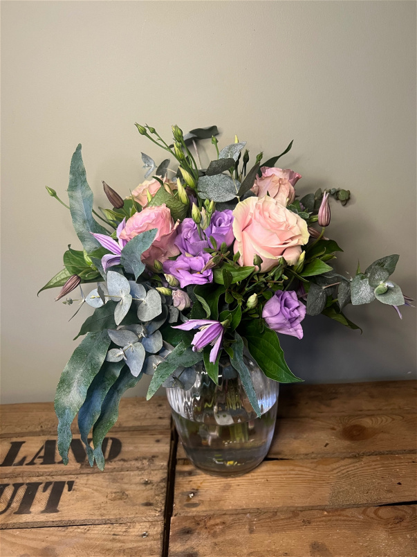 Pastel Garden Wedding Package | Pastel Garden / Glass Vase