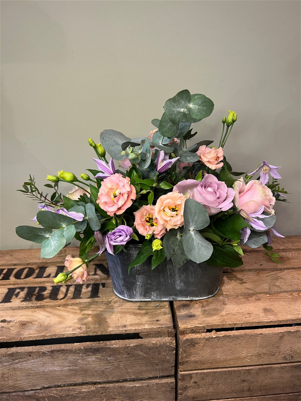 Pastel Garden Wedding Package | Pastel Garden / Trough Arrangements