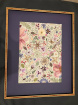 Gifts | Pressed summer garden in walnut inlay frame