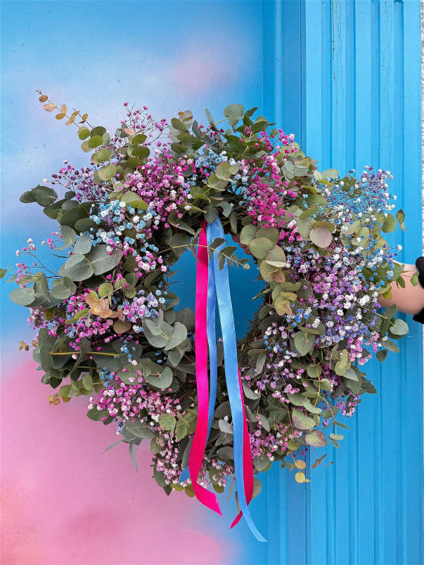 Bold Blooms - Flowers | Easter | The Wreath Edit | Disco Easter Wreath