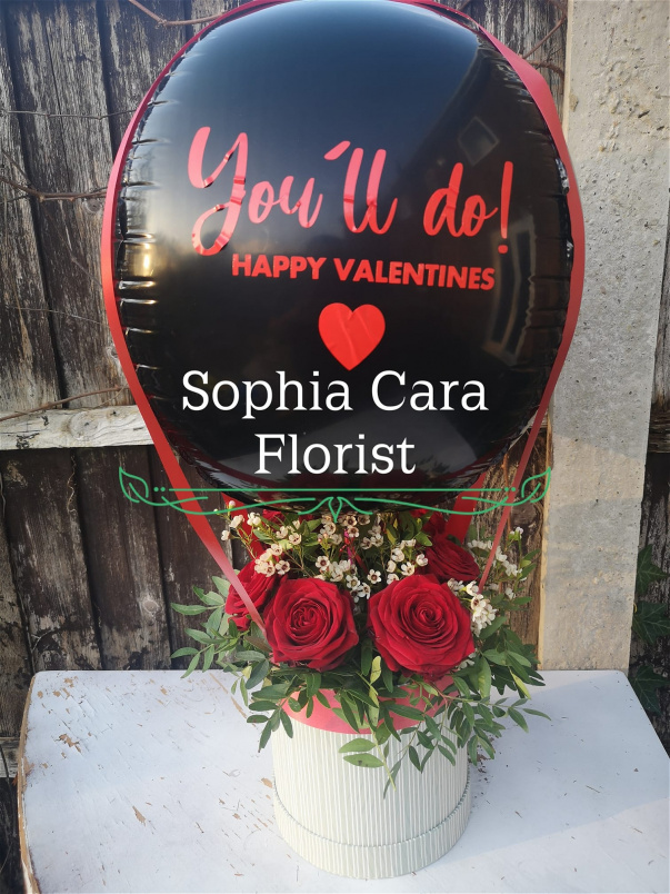 Arrangements | Balloons | Gifts | Valentines day | Valentines Day Hot Air Balloon
