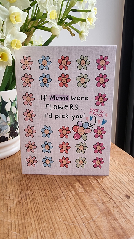 Gifts | Mother's Day | Upsell gifts | If mums were flowers card