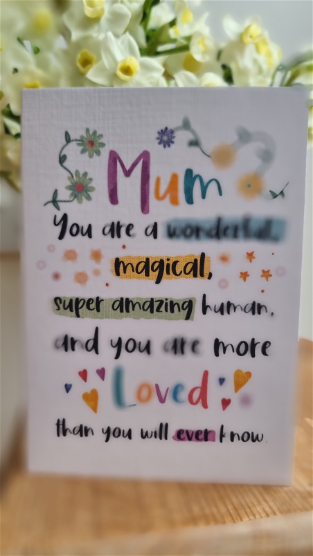 Mother's Day Flowers | Upsell gifts | Mum you are loved Card