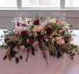 FaB Signature Wedding Flowers | Ceremony/ Top table arrangement