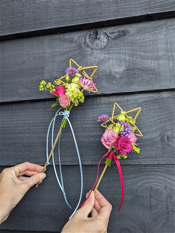 FaB Signature Wedding Flowers | Flower wand