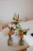 FaB Signature Wedding Flowers | Bud vases