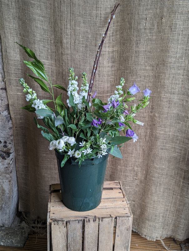 FaB Signature Wedding Flowers | DIY bucket