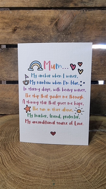 Mother's Day | Upsell gifts | Mum card