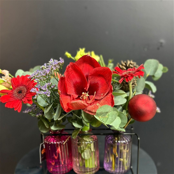 Christmas | Festive Cheer Mini Vase Trio
