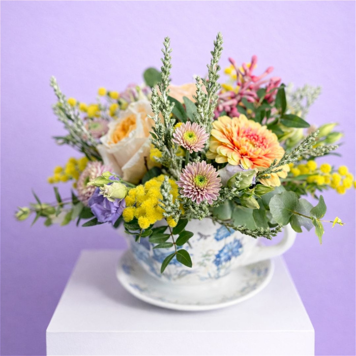 Arrangements | Easter | Mother's Day | Mother’s Garden Teacup