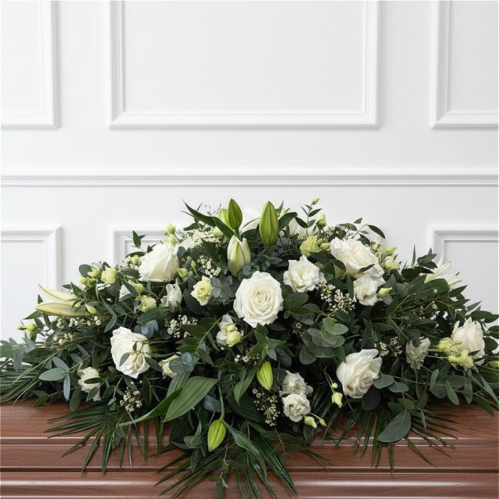 Sympathy Tributes  | Eternal Grace Coffin Spray
