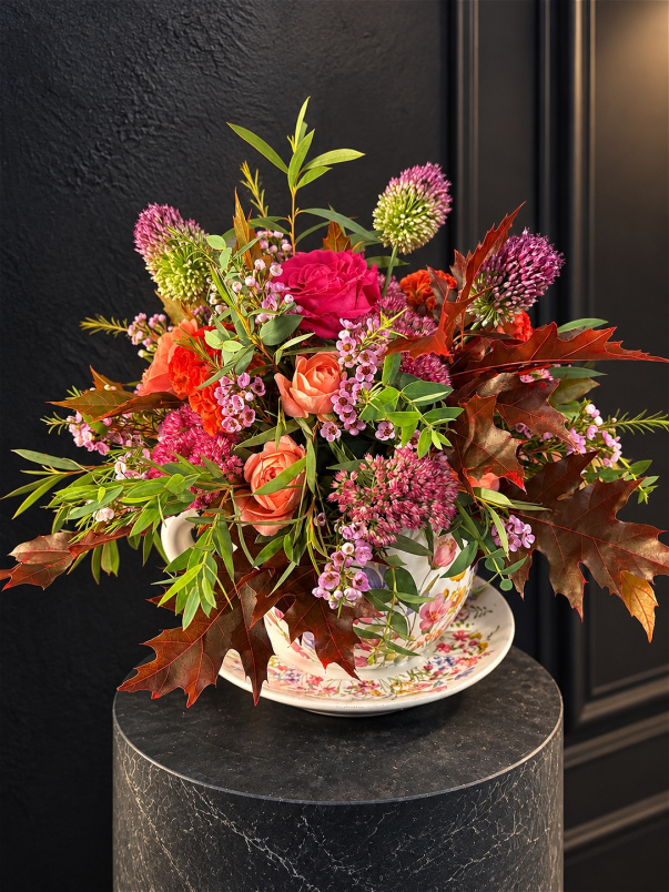 Arrangements | Autumn Flowers | Autumn Tea Party