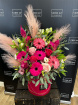 A Florist’s Choice Bouquets | Pink Pampas Hatbox