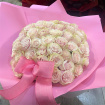 Bouquets | Mothers Day | Valentines Day | 50 x Rose Bouquet in Pastel Pink Deluxe