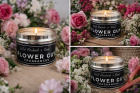 A Florist’s Choice Bouquets | The Mothers Day Collection | The Rose Collection | Upsell gifts | Wild Rhubarb & Rose Classic Tin Candle