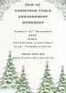 Christmas | Christmas Table Arrangement Workshop 14/12/2025