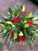 Bouquets | Mother's Day | Red Rose and White Lily Bouquet