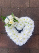 Funerals | Chrysanthemum Based Open Heart