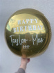 Extras | Gifts | Personalised Foil Orbz Balloons