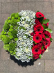 Funerals | Italy Flag Posy Pad