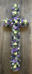 Funerals | Mixed Flower Cross Tribute