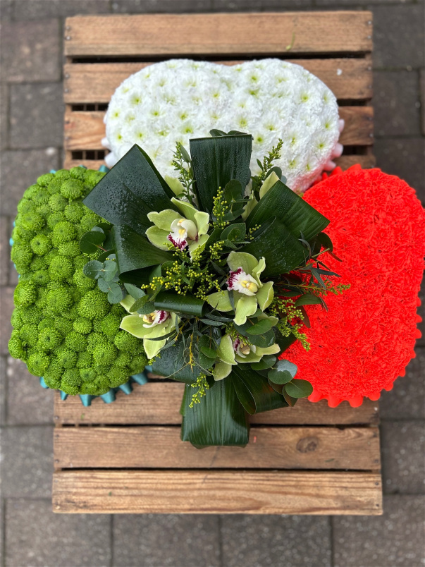 Funerals | Tri-Colour Shamrock