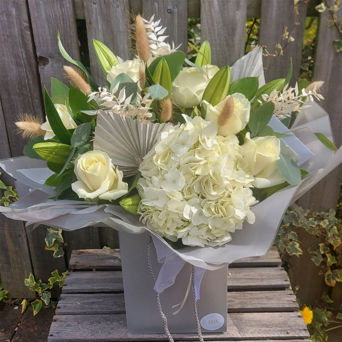 Bouquets | Hydrangea, Lily & Rose Bouquet