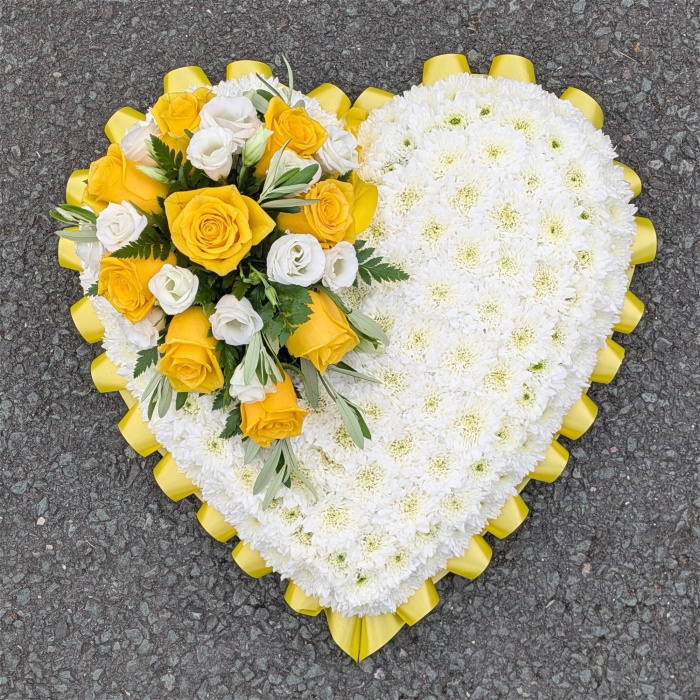 Funeral Flowers | Massed Heart
