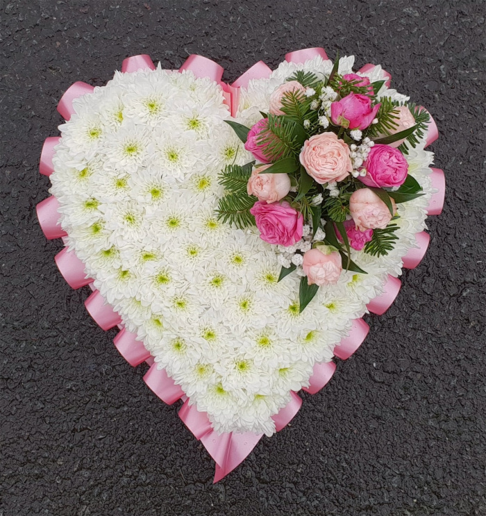 Funeral Flowers | Massed Heart