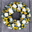 Funeral Flowers | Loose Wreath